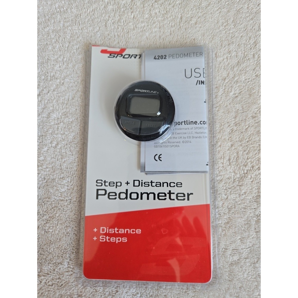 Sport Pedometer New Open Package